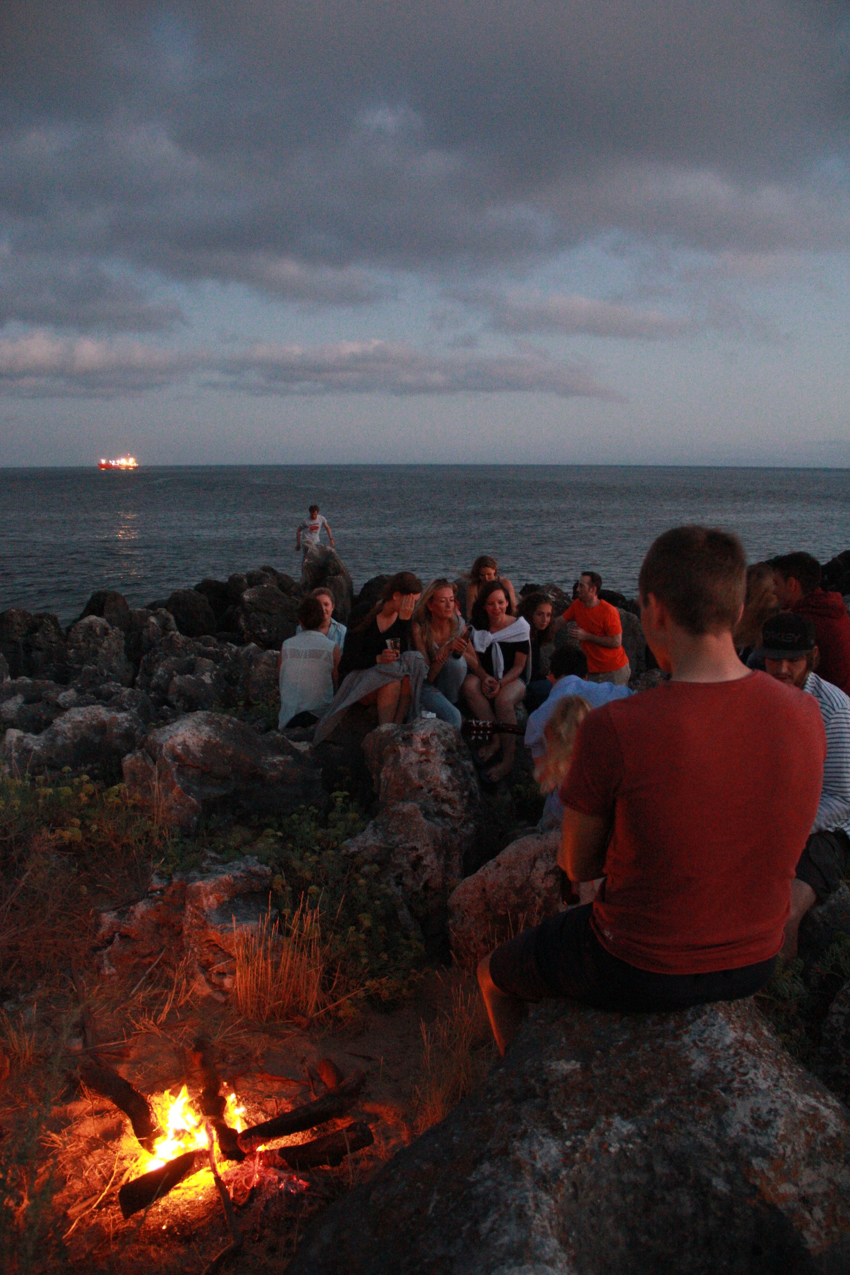Seaside Campfire