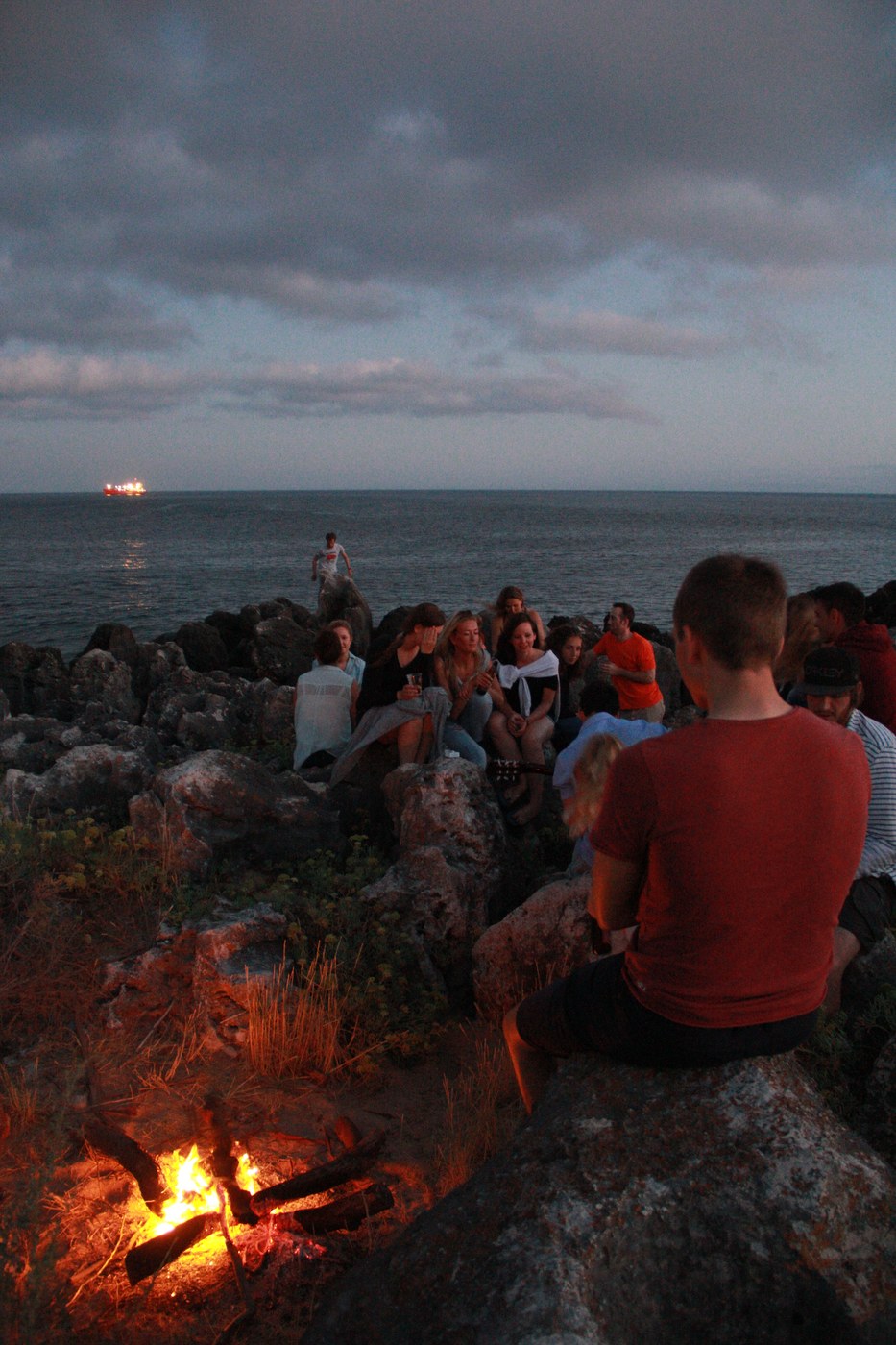 Seaside Campfire